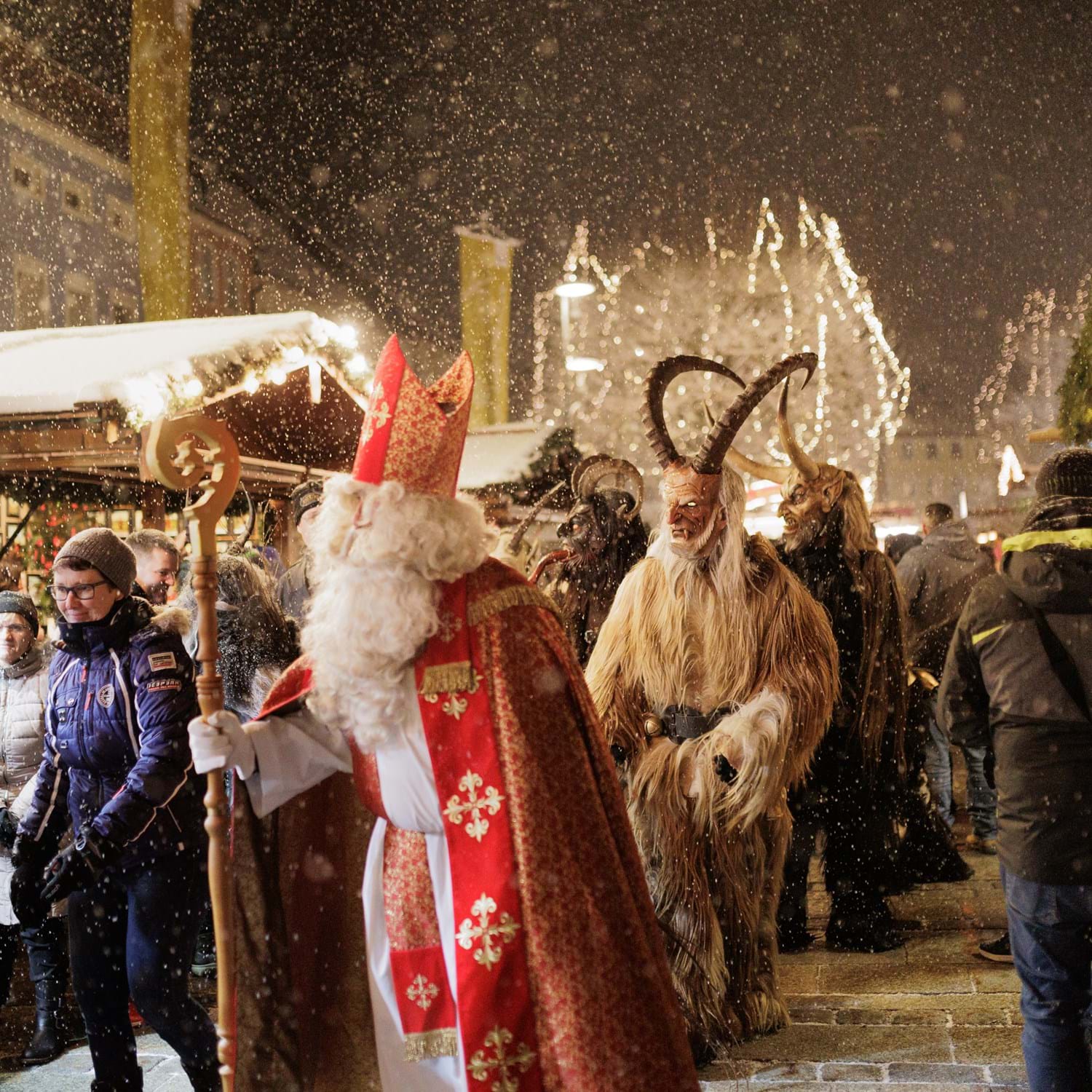 Nikolaus und Krampusse 2022 © Richard Scheuerecker
