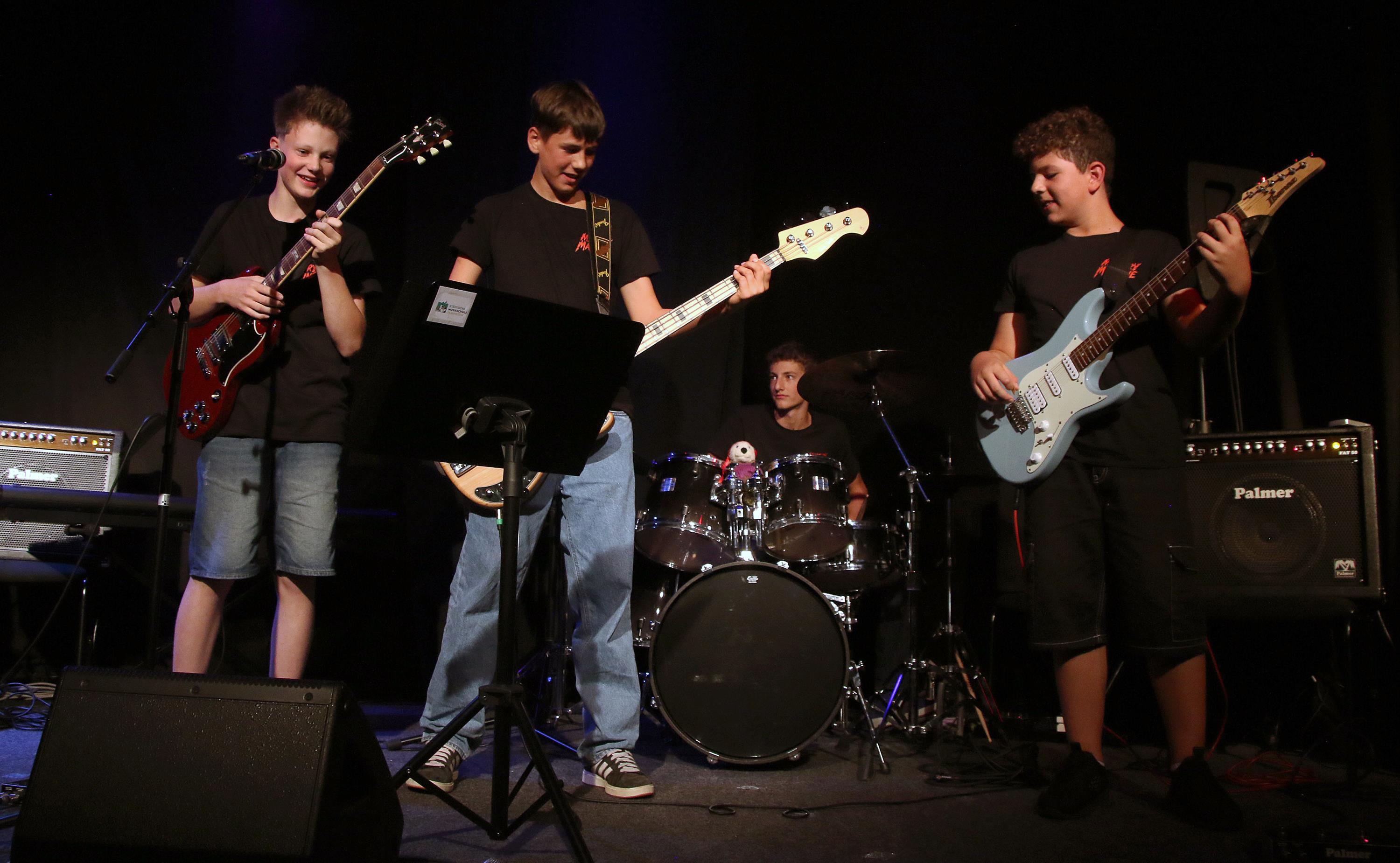 Gelungener Rockabend der Städtischen Musikschule