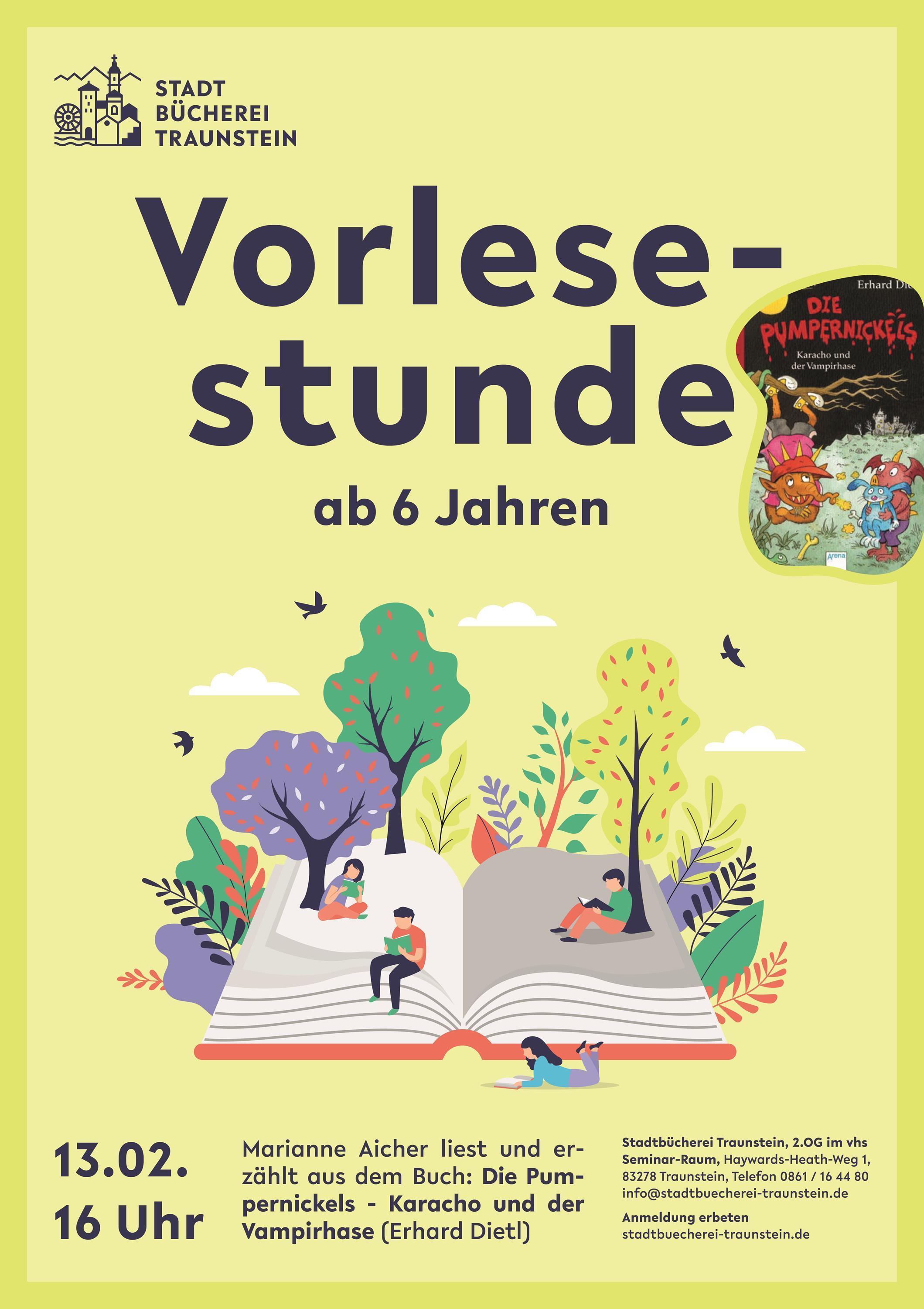 „Die Pumpernickels – Karacho und der Vampirhase“ in der Stadtbücherei 