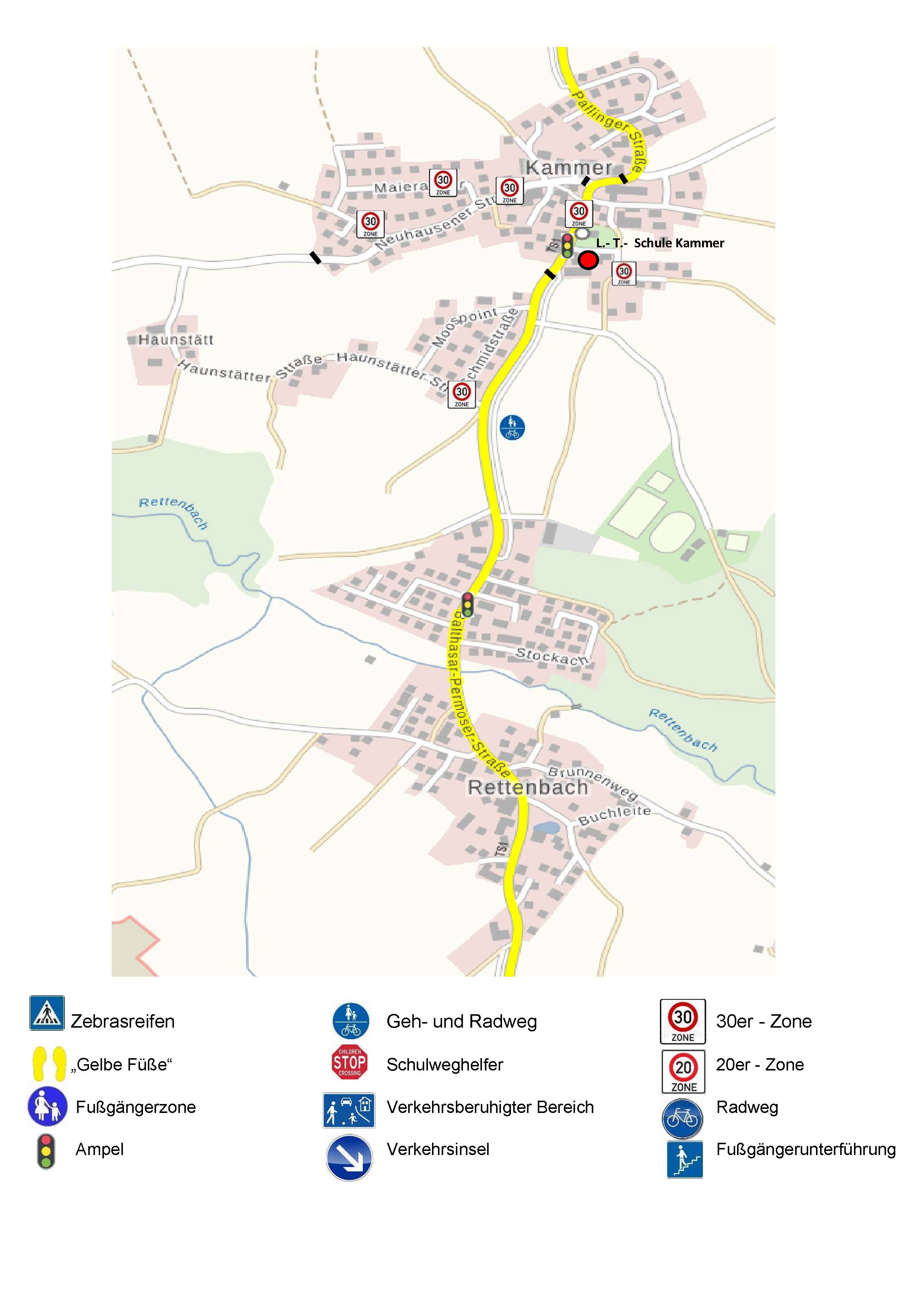 Schulwegplan Kammer.jpg Leider haben wir keinen Alternativtext zu diesem Bild, aber wir arbeiten daran.