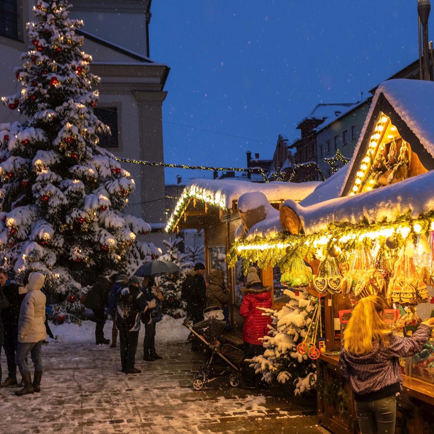 Christkindlmarkt Süßigkeiten © Richard Scheuerecker