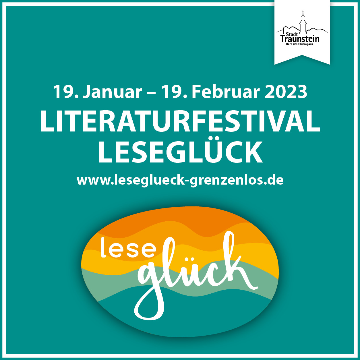 Literaturfest „Leseglück – grenzenlos Literatur“