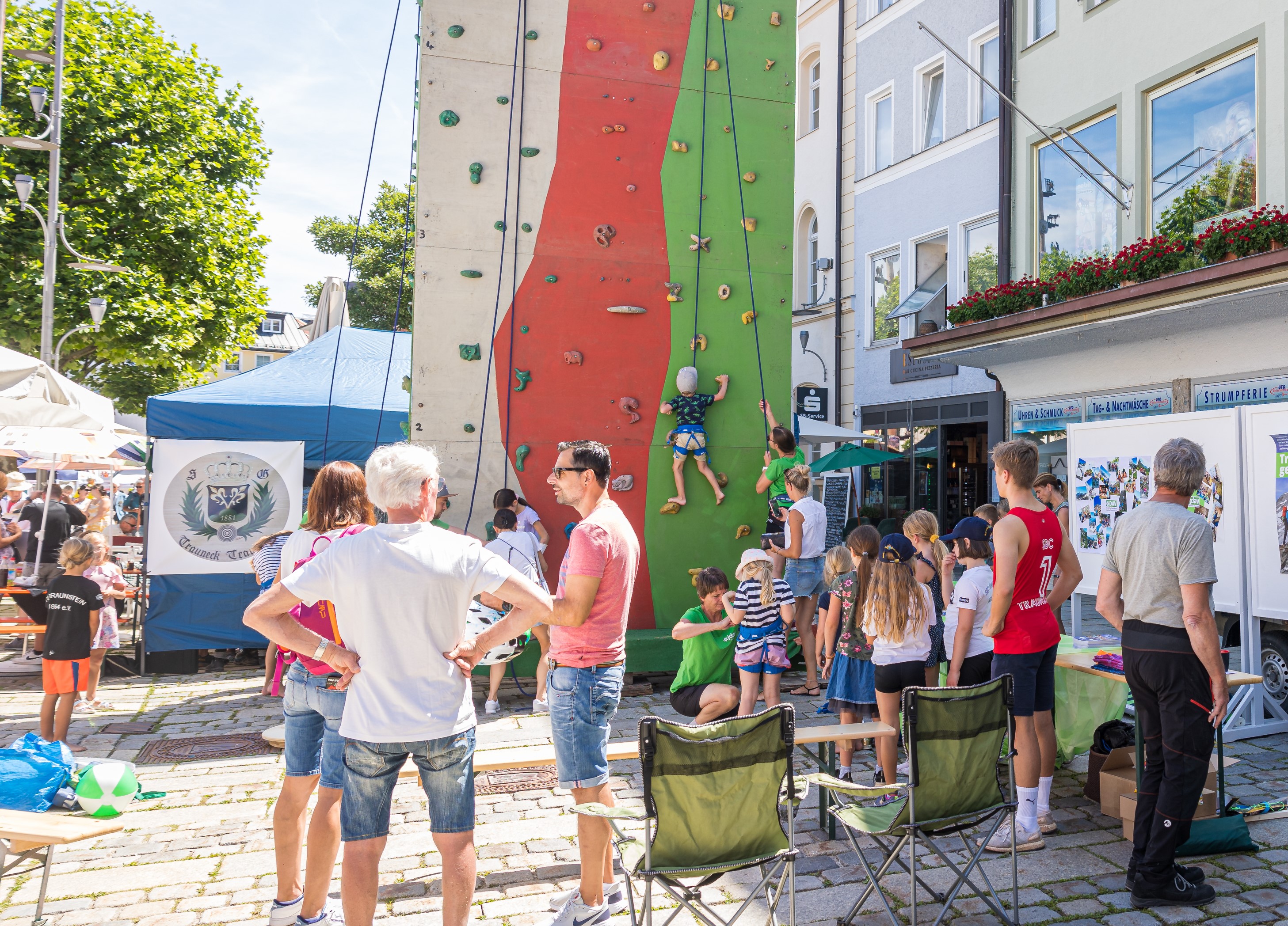 Tag der Vereine - Kletterwand