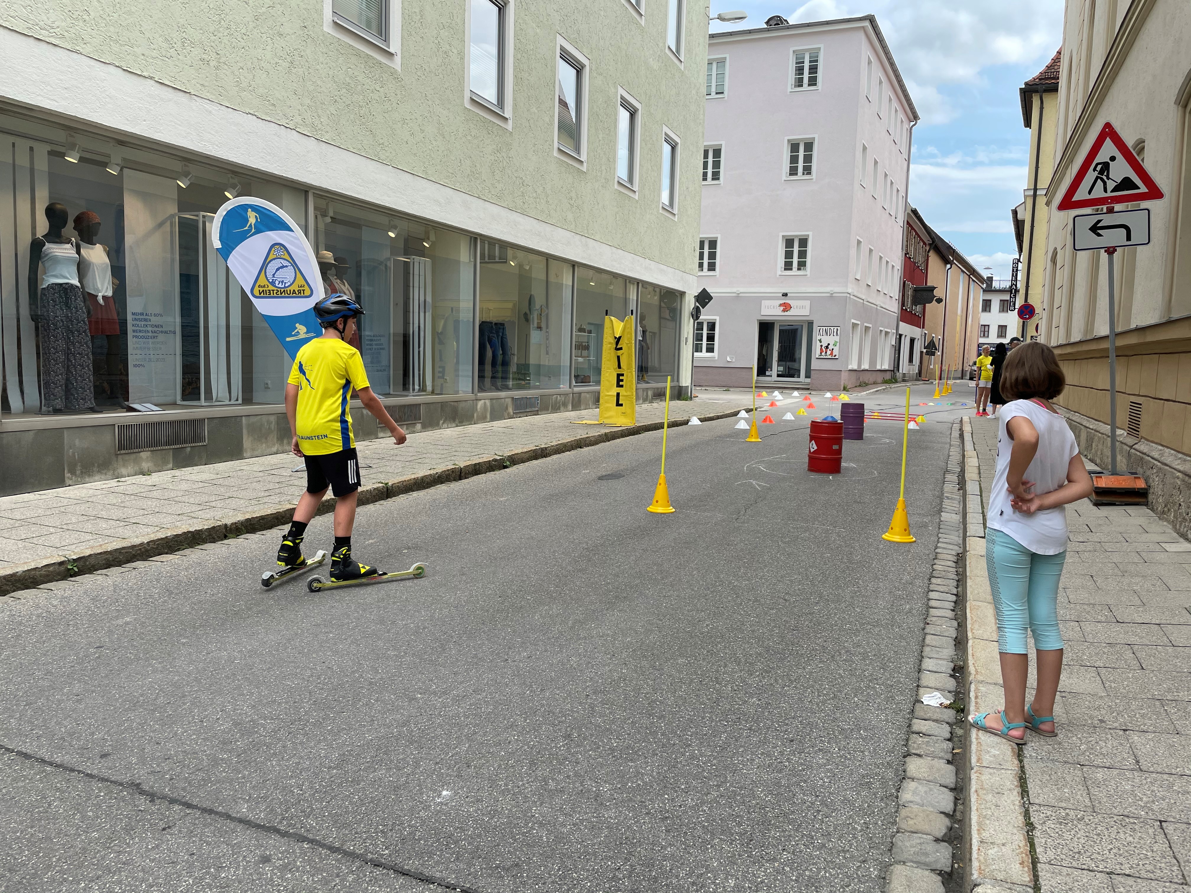 Tag der Vereine - Skirollerteststrecke