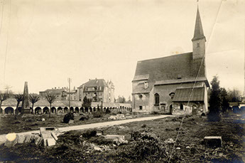 Auflassung des Friedhofs – 1922