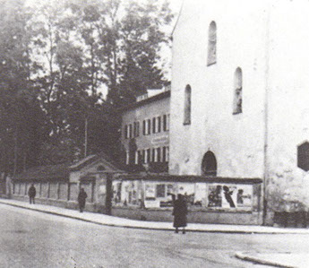 Klosterkirche und Kapuzinerkloster – um 1920