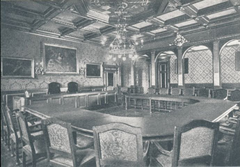Der Ratssaal 1926
