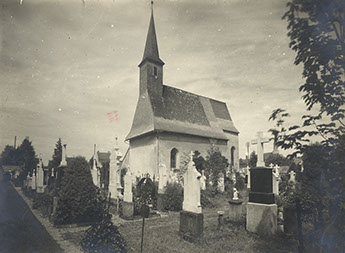 Kapelle und Friedhof – 1905